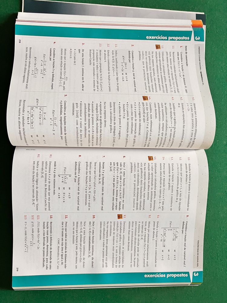 Livro Preparar Exame Nacional Matemática A 2023