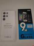 Etui gumowe + szkło hartowane samsung s23 plus