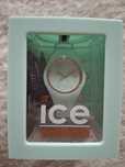Ice-Watch - Ice Glam Pastel Aqua - zielony zegarek damski z silikonowy