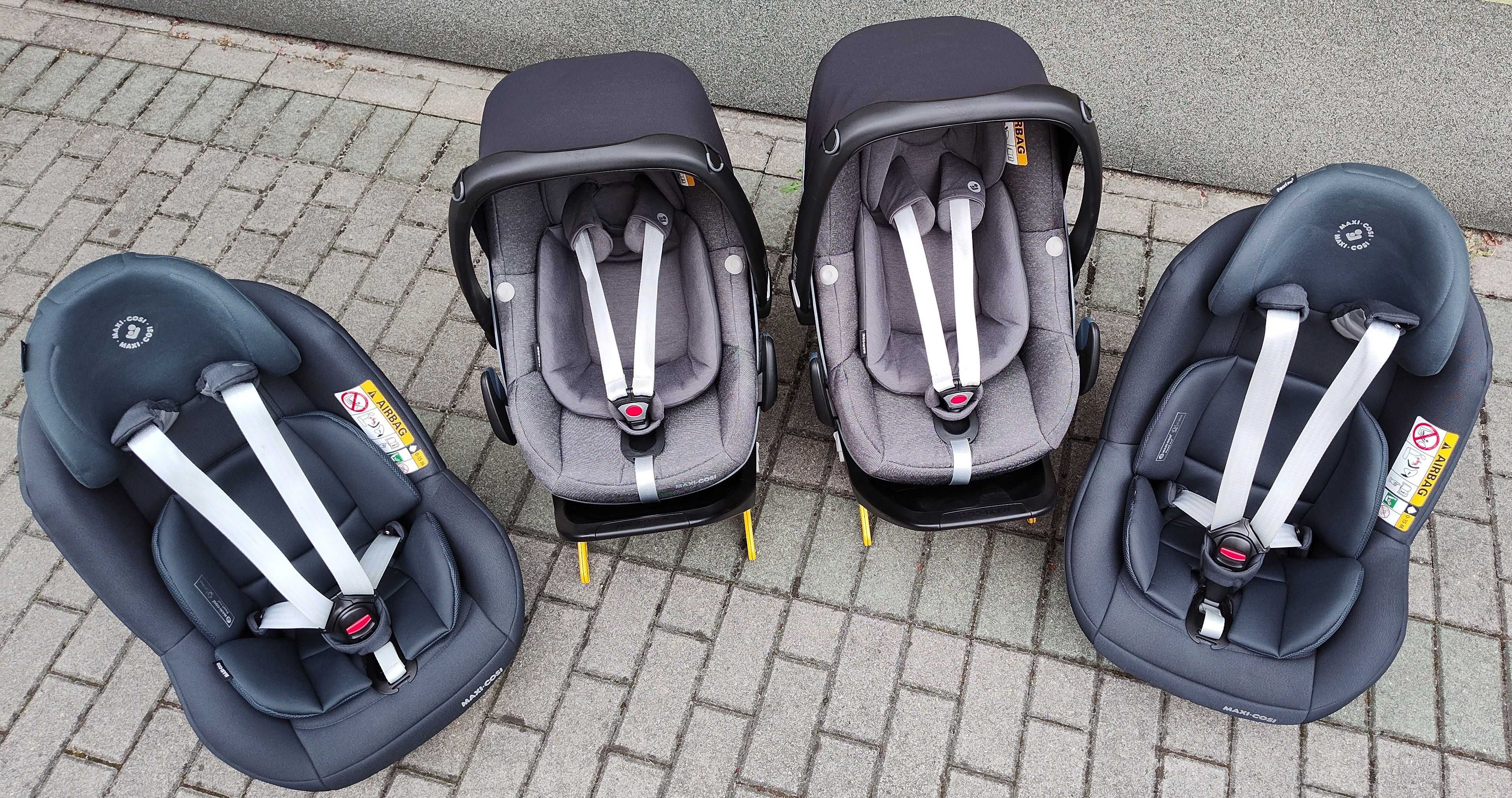 2x Komplet Maxi Cosi baza FamilyFix One + Pebble Pro + Pearl Pro 2