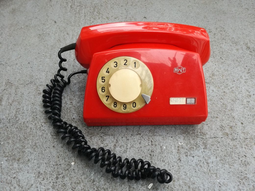 Telefon PRL. Retro, Lata 70'te