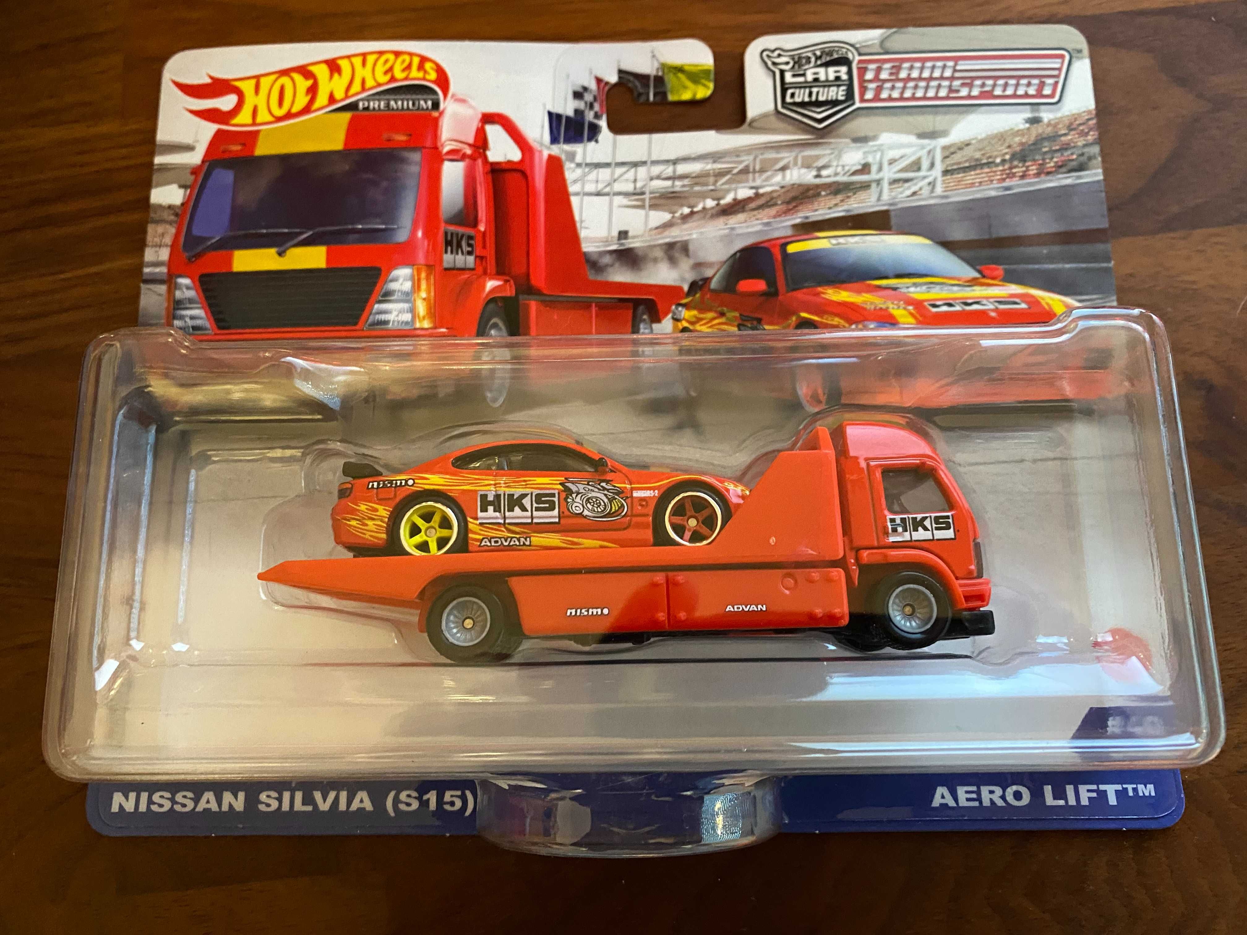 Hotwheels Team Transport Nissan S15 Drift