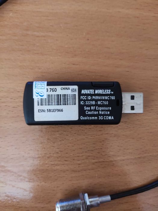 3G модем Novatel U760