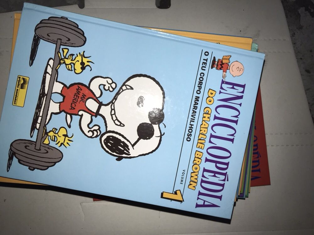 Coleção enciclopédia do Charlie Brown
