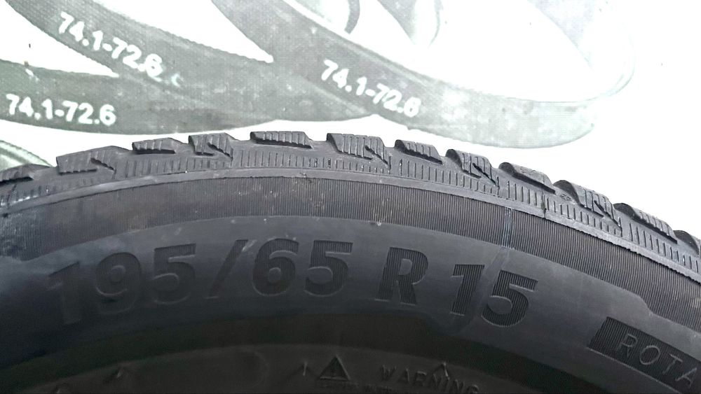Зимние шины 195 65 15 Michelin