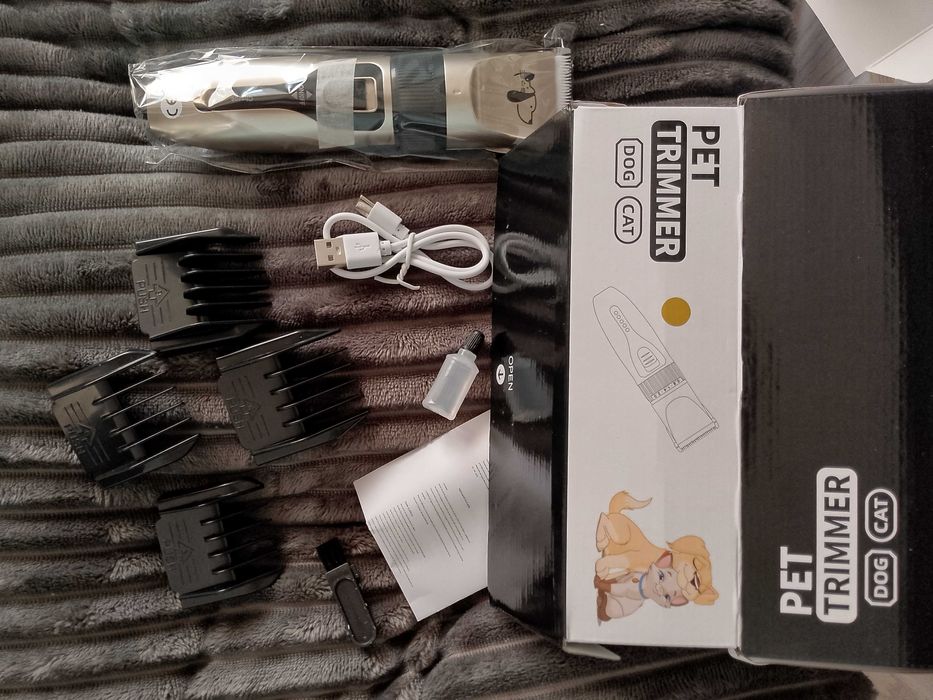 Nowa maszynka dla psa