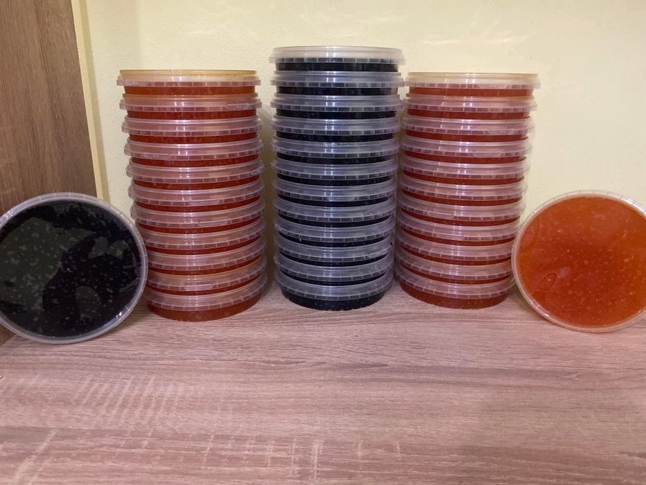 Ікра червона та чорна