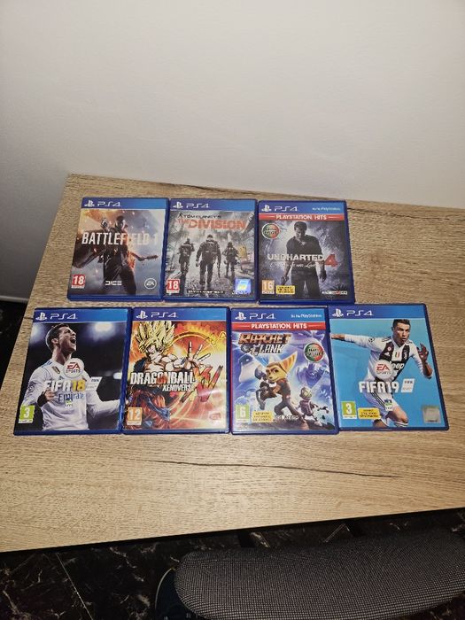 Jogos Playstation 4 (PS4) 2 jogos = 10€