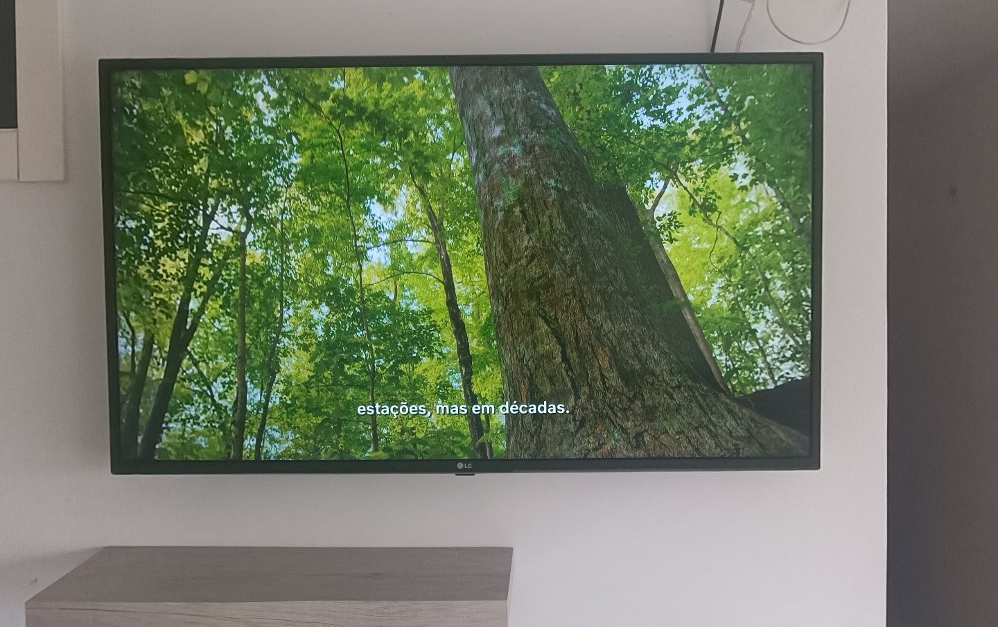 TV LG 47 polegadas ( 115cm) com suporte de parede