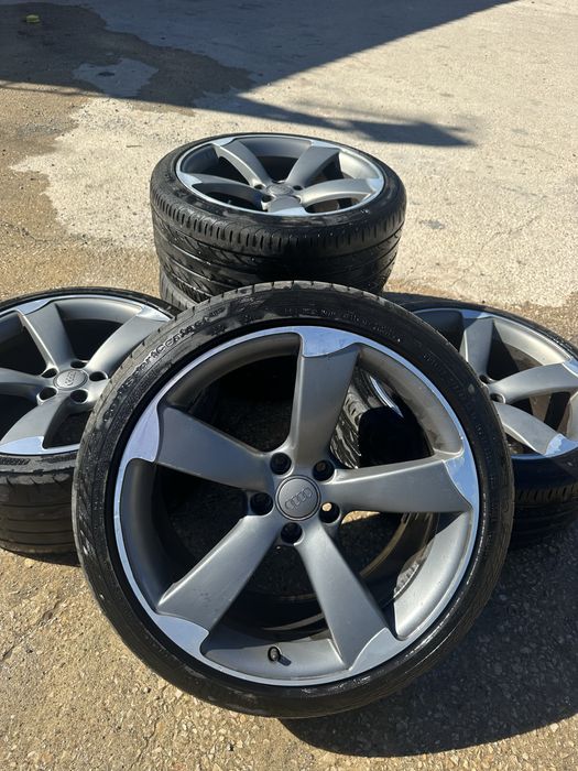 Jantes Originais Audi Rotor 19” com Pneus Semi-Novos