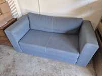 Sofa ikea askeby 2-osobowa niebieska