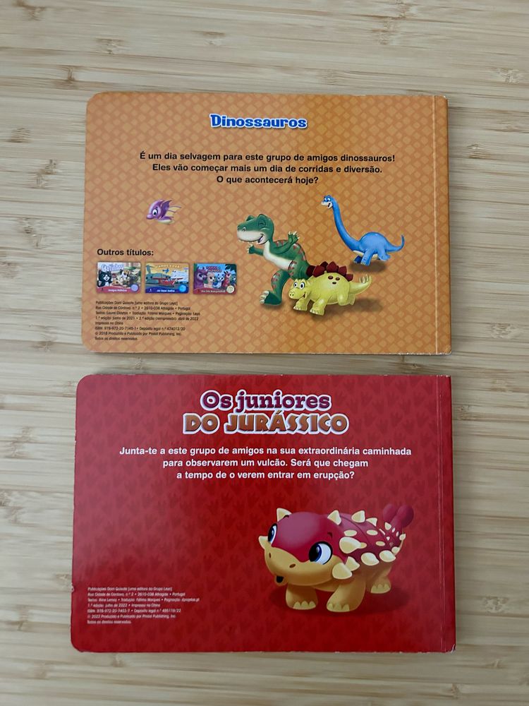 Os dinossauros (conjunto de 2 livros)