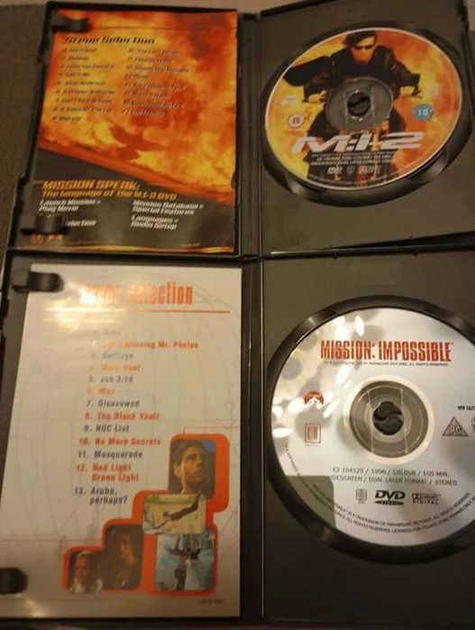 Mission Impossible 1 e 2