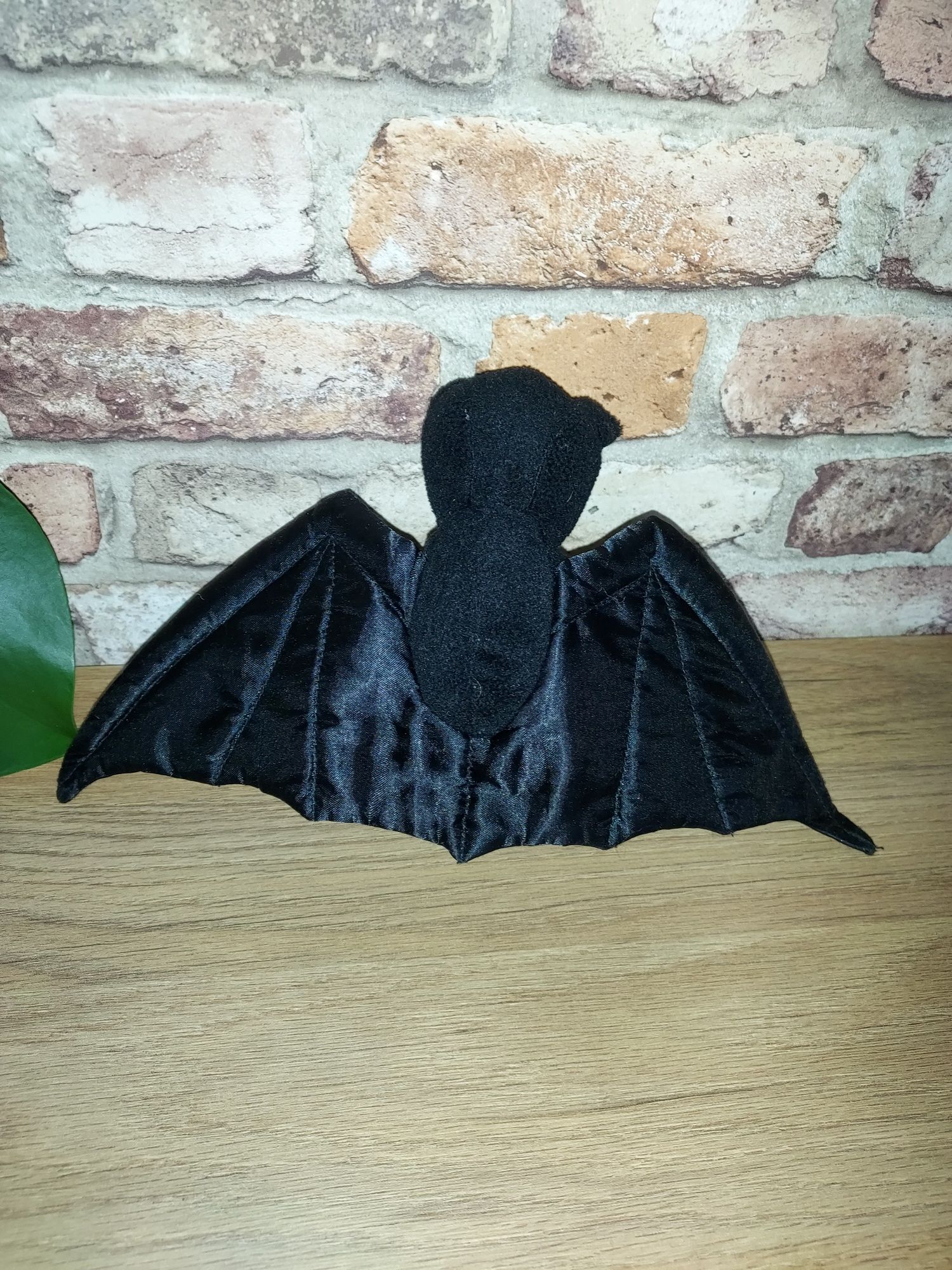 KRYP Ikea Czarny NIETOPERZ maskotka 18cm Halloween bat