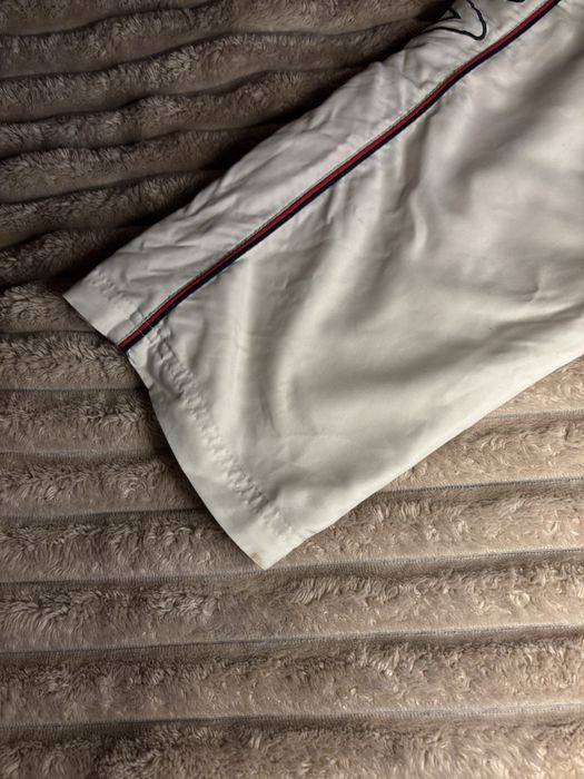 Спортивні білі штани Fila м-л широкі