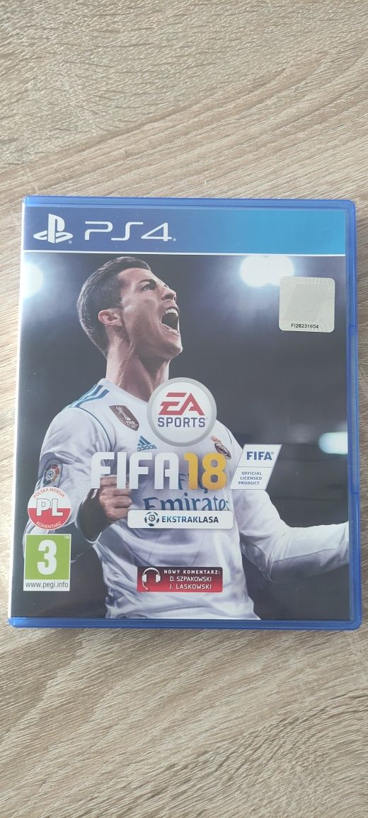 Gra Fifa 18 na PS4