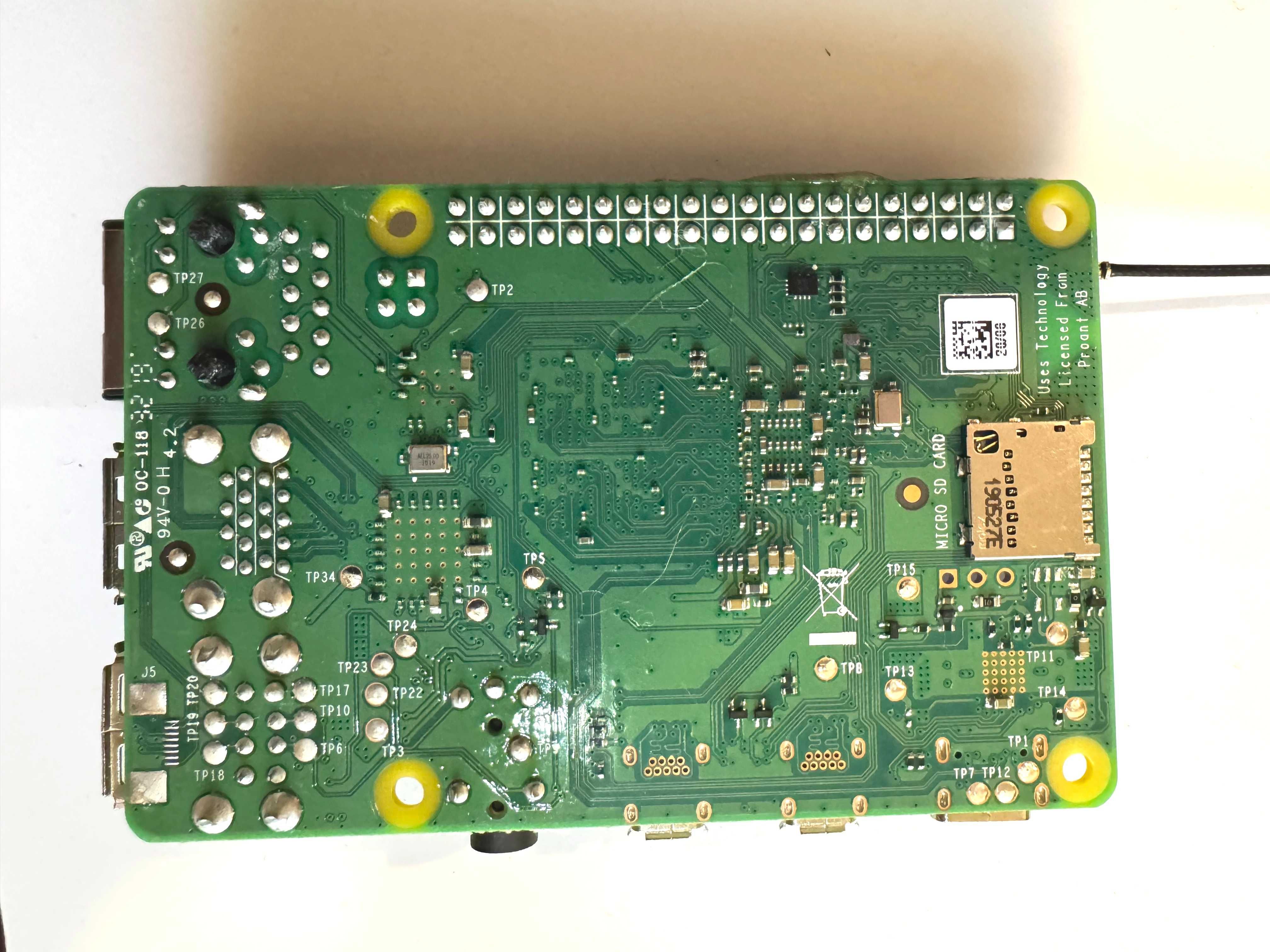 Одноплатний комп'ютер Raspberry Pi 4b (model b) 2GB. Зовнішня антена