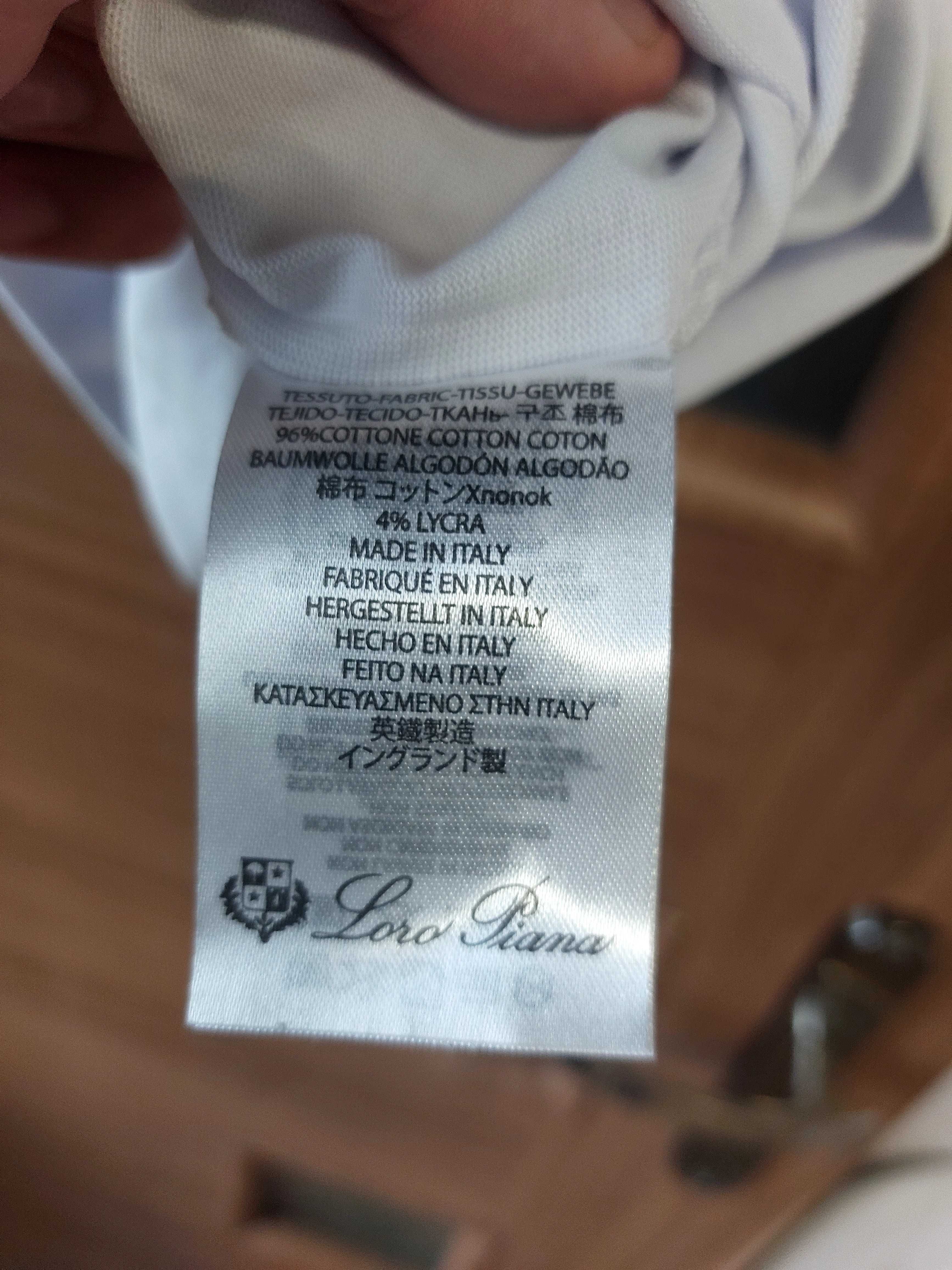 T shert męski Loro Piana fotochromowy L