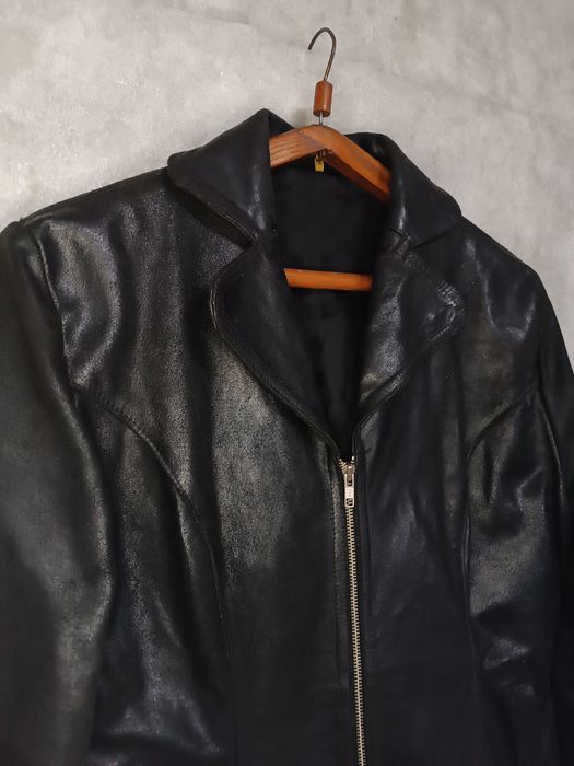 Jean Paul Gaultier Жіноча шкіряна куртка розмір L