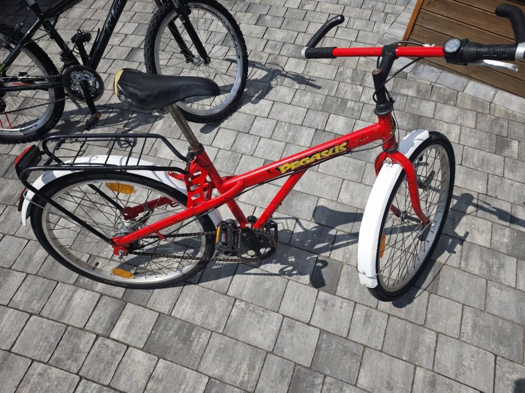 Dwa rowery BMX i Miejski 20 24 cale