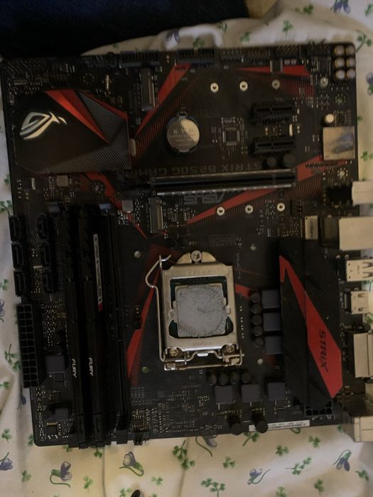 Motherboard+ cpu+ram