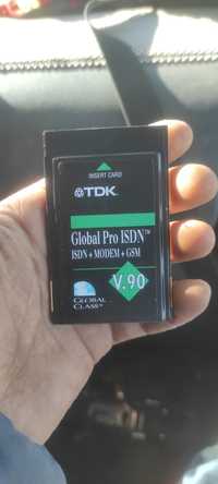 Продам модемные PC-карты TDK, практически новая без дефектов.