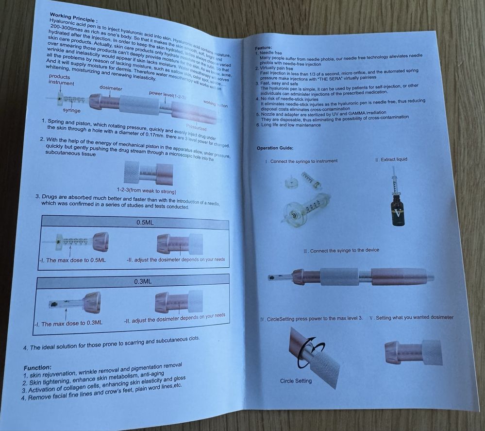 Hialuronic Pen Nova