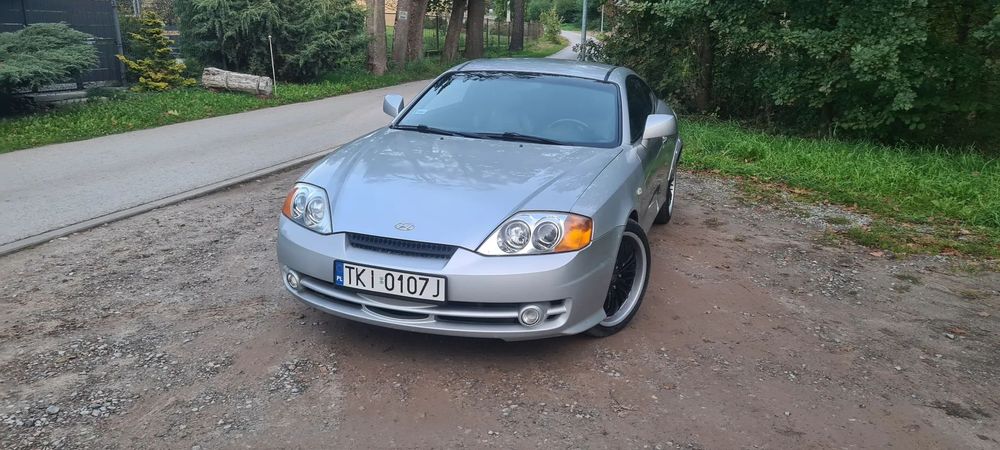 Hyundai Coupe Hyundai coupe 2.7 V6 świeży przegląd, Opony zimowe gratis.