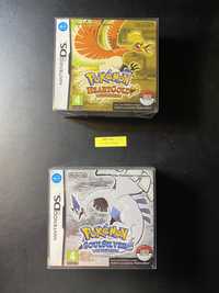 Pokémon Heartgold (CIB) e Pokémon Sousilver (CIB)