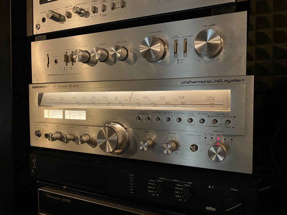 Nordmende RE 1200 piękny amplituner stereo, jak Sansui, Pioneer, Akai