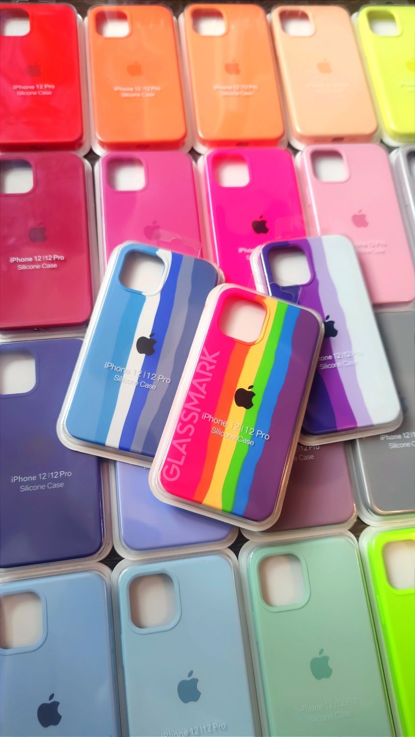 Чехол Silicone Case iPhone 12 чохол силікон кейси iphone 12pro