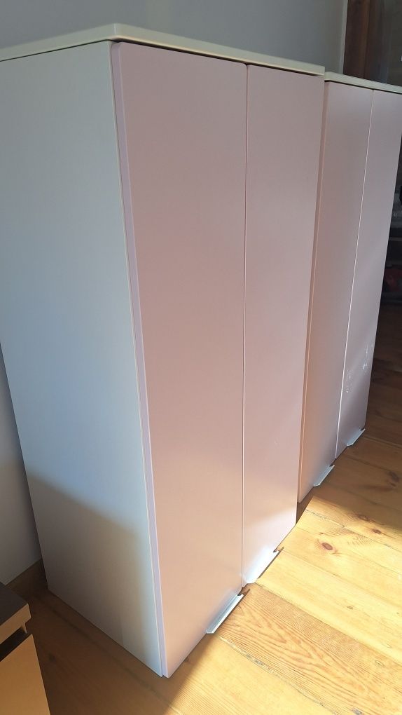 Szafka wisząca SMASTAD / PLATSA różowy odcień IKEA