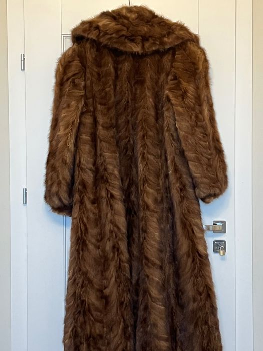 Futro z norek naturalne