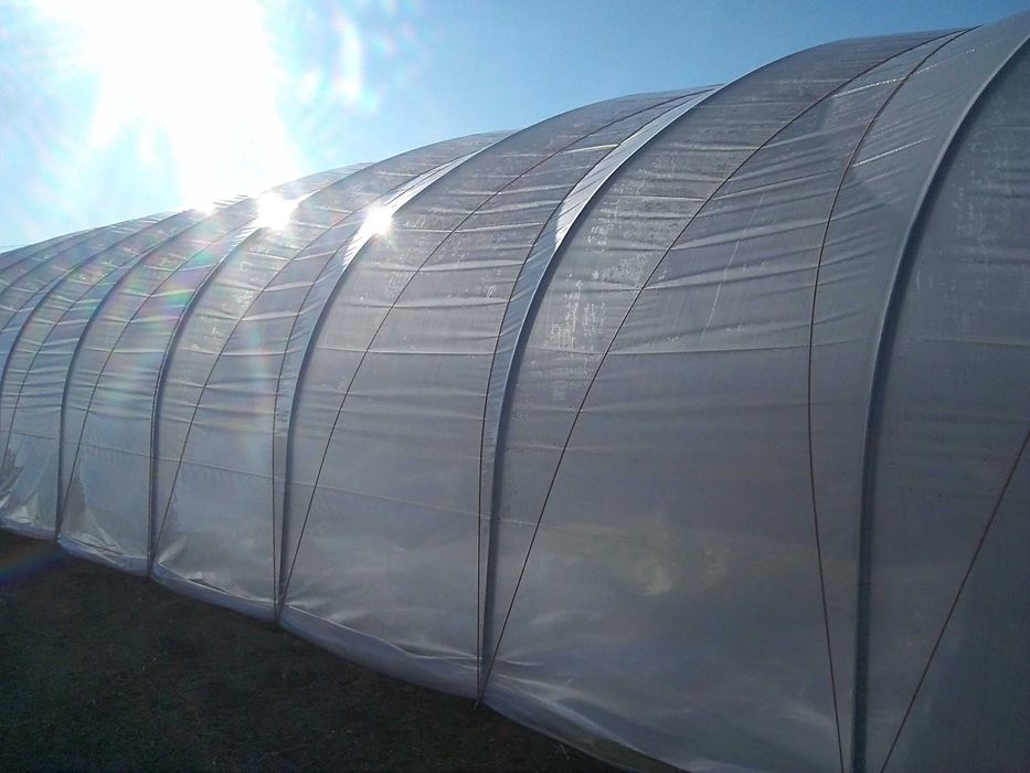 Nowe tunele foliowe 7.5x3x32m tunel foliowy na truskawki