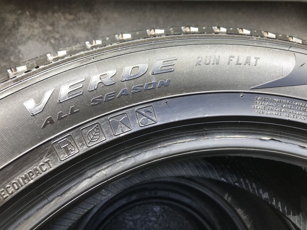 255 55 19 Pirelli run on flat