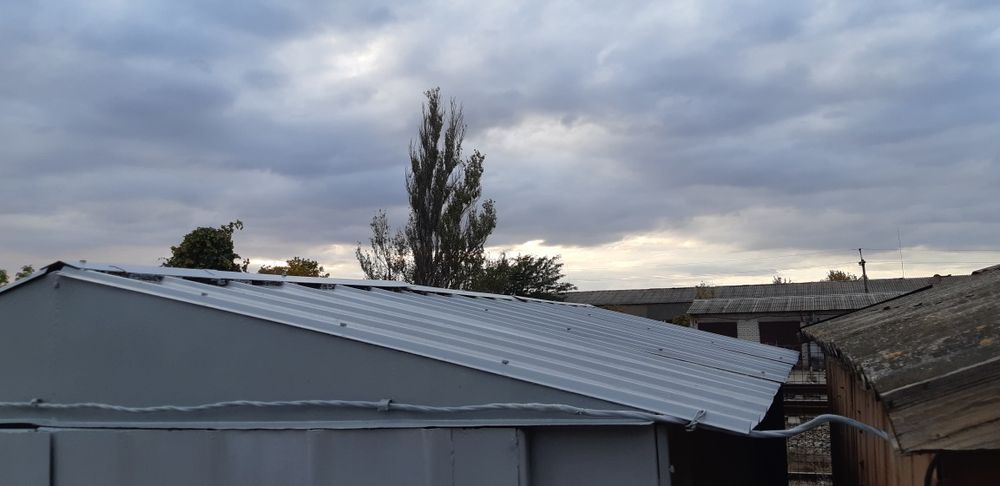 Металлический гараж