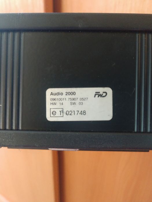 VW Audio 2000 system