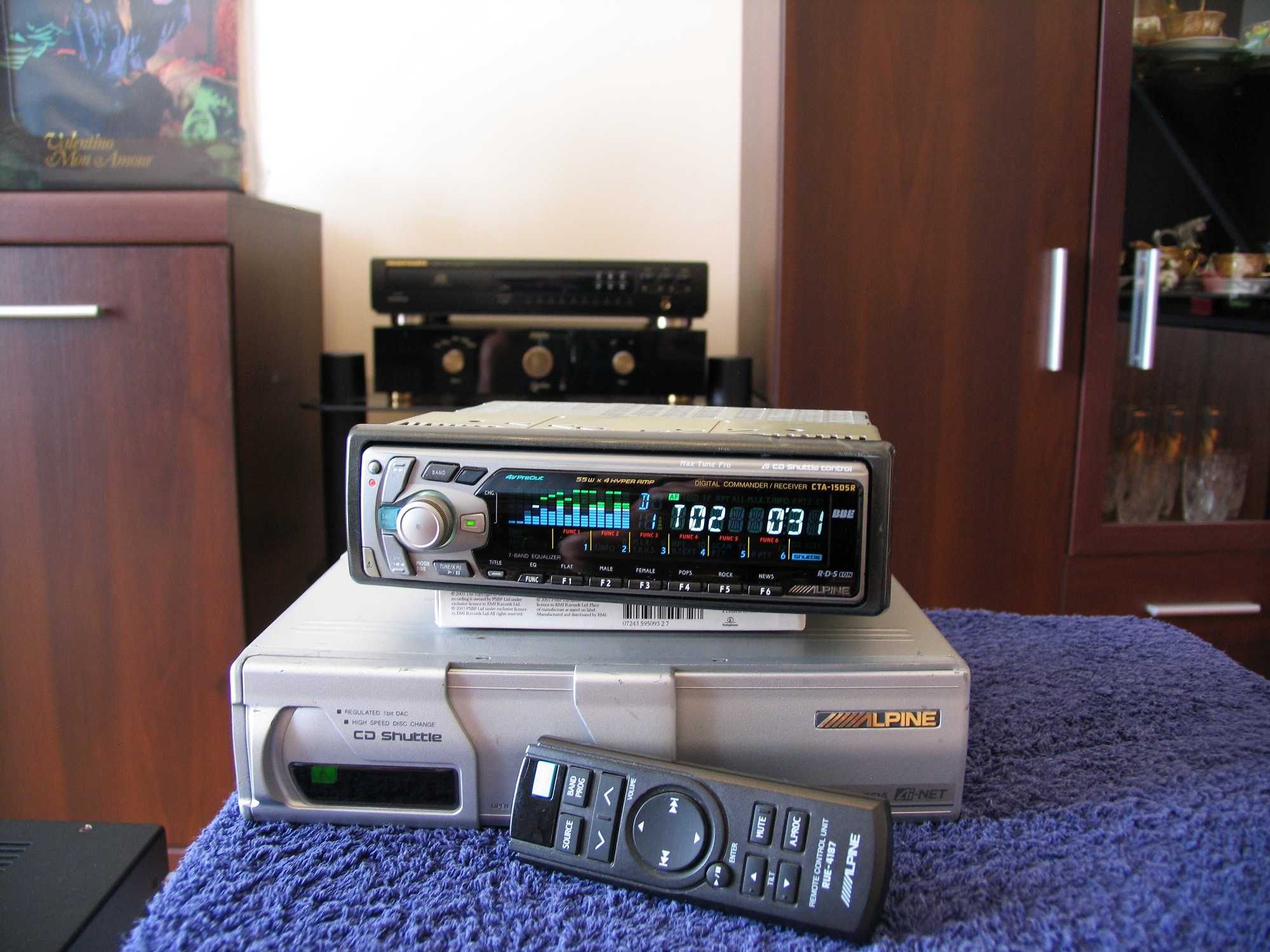 Alpine CTA-1505R + CHA-S614 Ai-NET + Pilot / Zestaw '' Old School ''