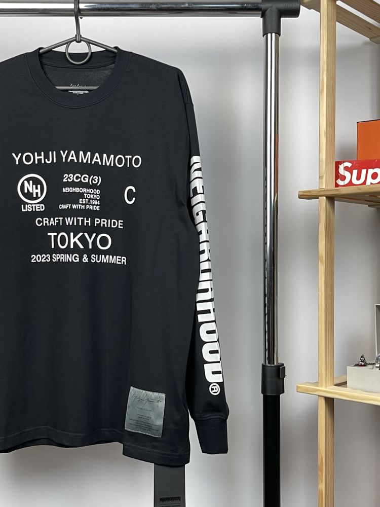 Y-3 (Yohji Yamamoto) Long Sleeve | Лонгслів Йоджи Ямамото (2 кольори)