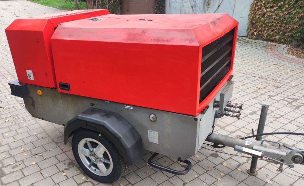 Kompresor Śrubowy Ingersoll 751 Sprężarka Powietrza Kaeser Atlas Copco