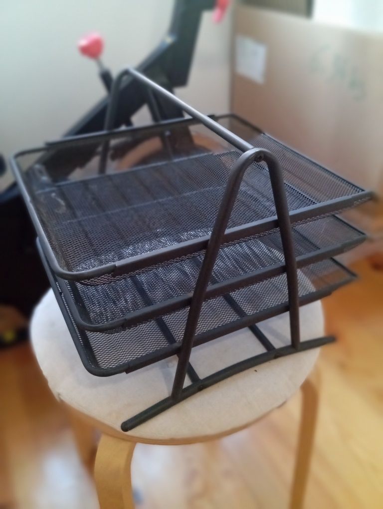 Arquivador IKEA Metálico Preto Basso