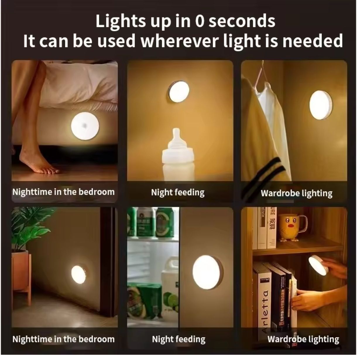Lampka LED z czujnikiem ruchu i zmierzchu