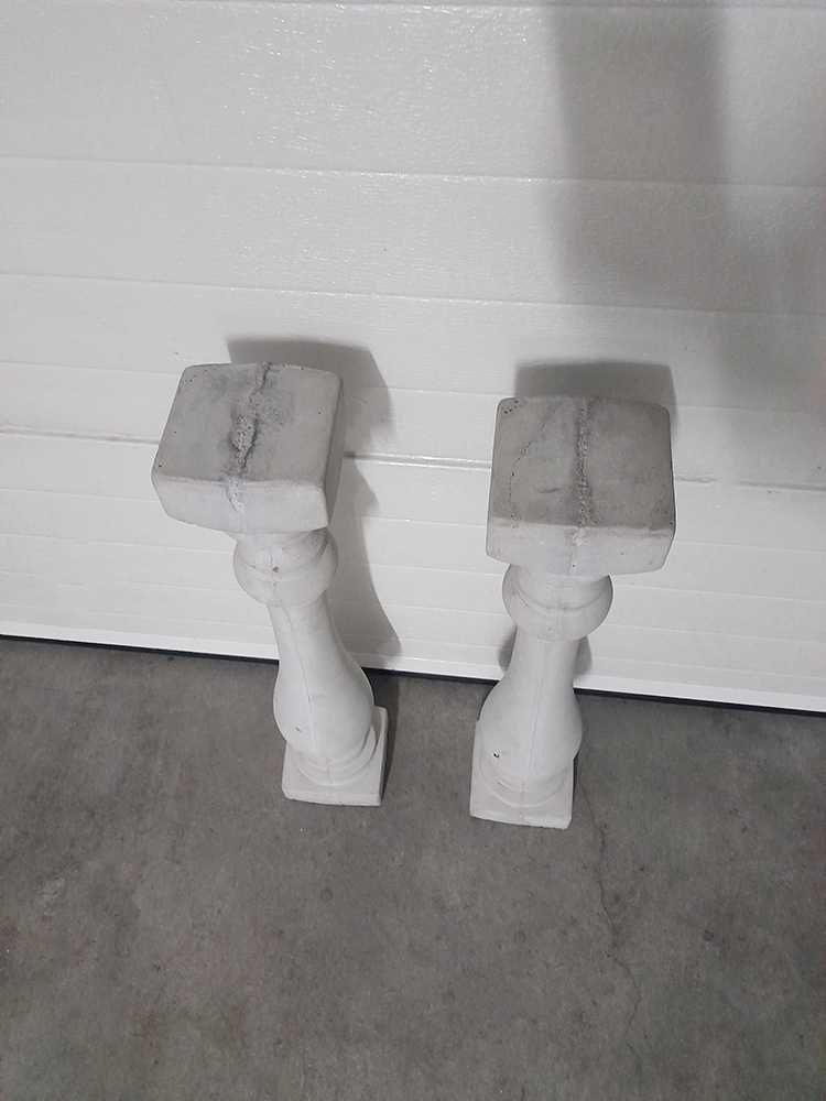 Colunas Romanas Betão Pilar Cimento Balustre