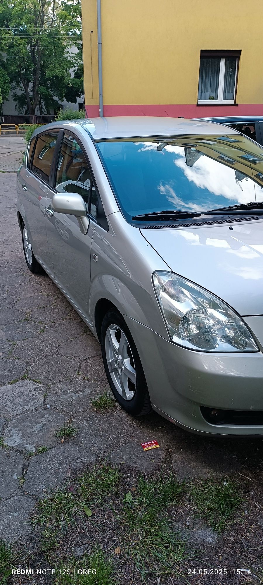 Sprzedam Toyotę corolle Verso 7 osobowe