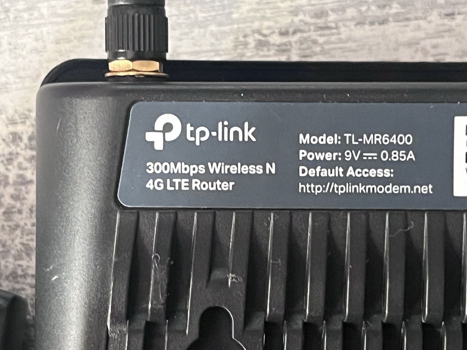 Router Tp-link Mr6400