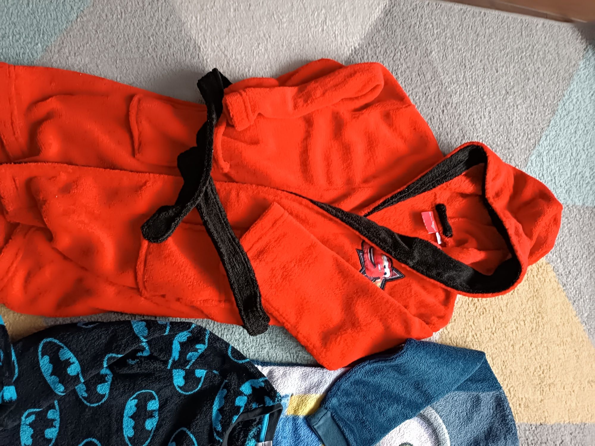 Zestaw zimowy piżama ciepła polar Batman Superman Minionki Primark