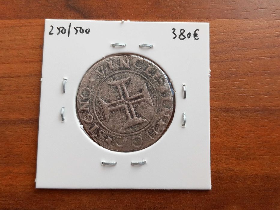 Moeda Tostão D. João III