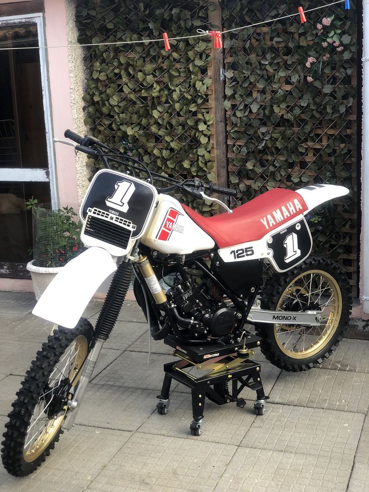 Yamaha yz 125 j de 1982