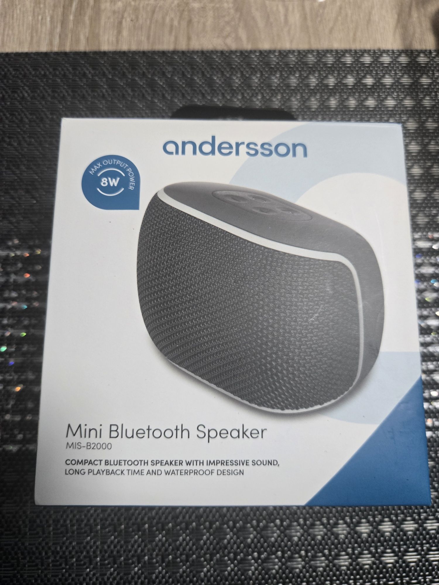Anderson mini bluetooth speaker