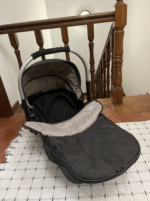 Alcofa Para Bebé - Preta